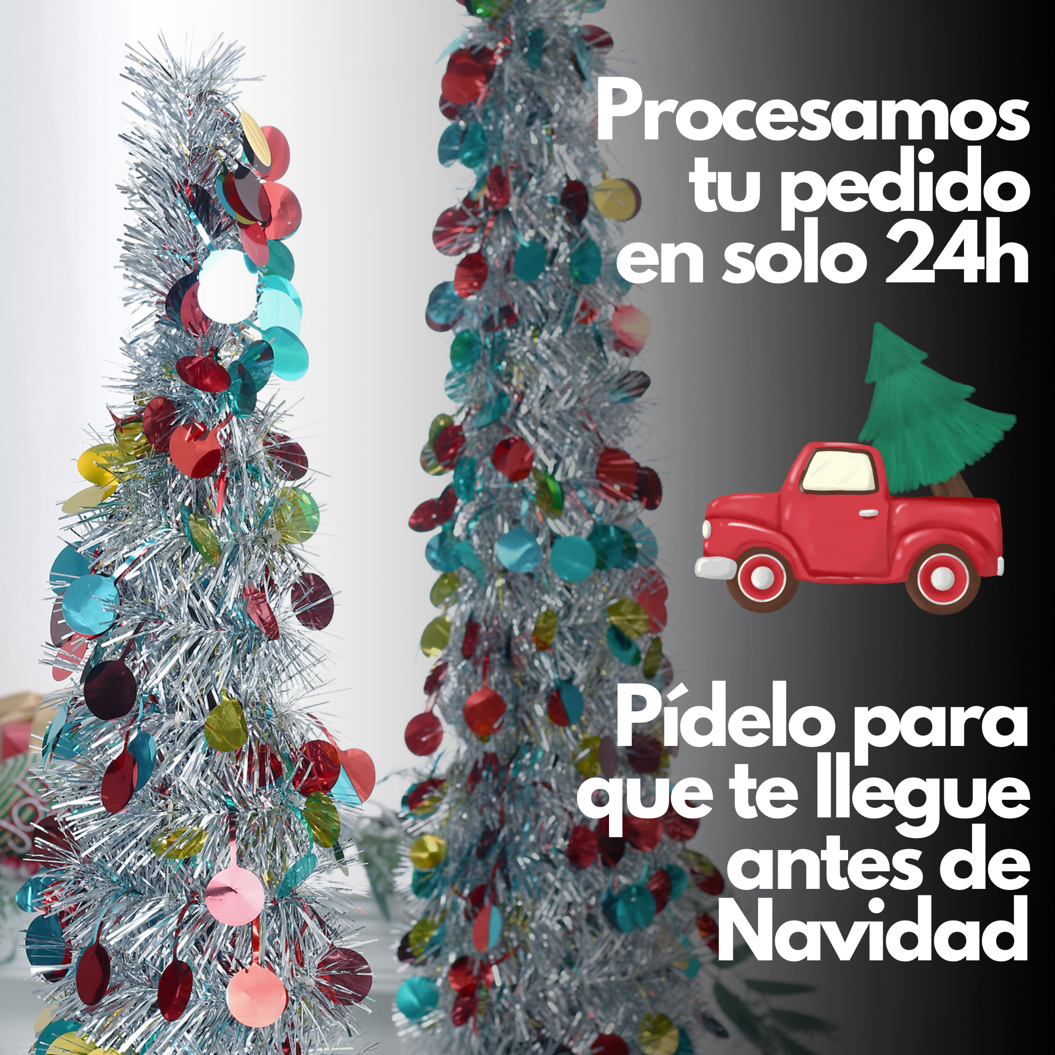 🎄 Árbol de Navidad Mágico Plegable ¡No ocupa espacio!